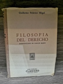 Filosofía del derecho HEGEL, G. W.  - Claridad 