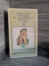 Conflictos sociales en la República Romana BRUNT, P. A. - EUDEBA