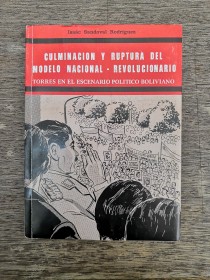 Culminación y ruptura del modelo nacional - revolucionario SANDOVAL RODRÍGUEZ, ISAÁC