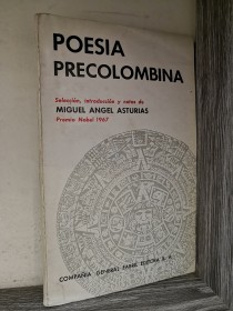 Poesía precolombina AA. VV. - Compañía General Fabril Editora