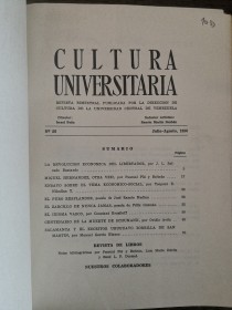 Cultura Univesitrai LVI - Universidad Central de Venezuela