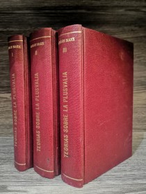 Teorías sobre la plusvalía (3 tomos) MARX, KARL - Fondo de Cultura Económica