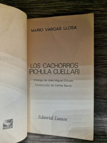 Los cachorros VARGAS LLOSA, MARIO - Lumen