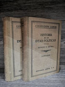 Historia de las ideas políticas (2 tomos) GETRELL, RAYMOND - Labor