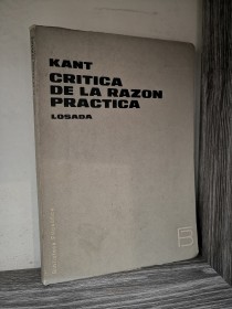 Crítica de la razón práctica KANT, IMMANUEL - Losada