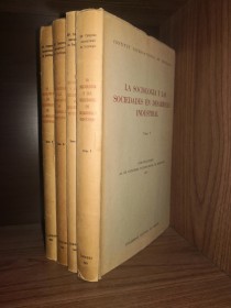 La sociología y las sociedades en desarrollo industrial (Tomos II al V) XX Congreso Int. de Socio.