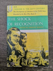 The shock of recognition (en inglés) WILSON, EDMUND - Grosett