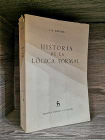 Historia de la lógica formal BOCHENSKI, I. M. - Gredos