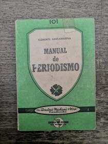 Manual de periodismo SANTAMARINA, CLEMENTE - Pan América