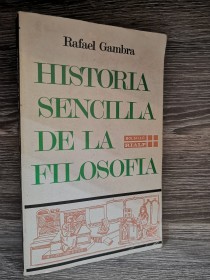 Historia sencilla de la filosofía GAMBRA, RAFAEL - Rialp