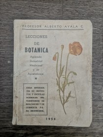 Lecciones de Botánica AYALA, ALBERTO - La Paz (1954)