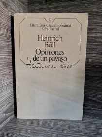 Opiniones de un payaso BOLL, HEINRICH - Seix Barral
