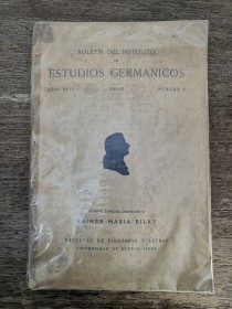 Número dedicado a Rainer María Rilke - Boletín del Inst. de Estudios Germánicos