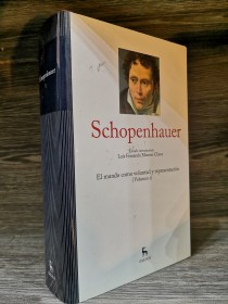 El mundo como voluntad y representación (Tomo 1) SCHOPENHAUER, ARTHUR - Gredos