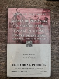 Sonatas vALLE-INCLÁN, RAMÓN DEL - Porrúa