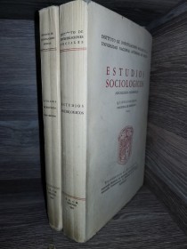 Sociología económica (2 Tomos) - 5° Congreso Nacional de Sociología - Univ. de Guanajuato