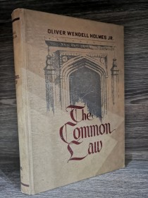 The common law HOLMES, OLIVER WENDELL - TEA
