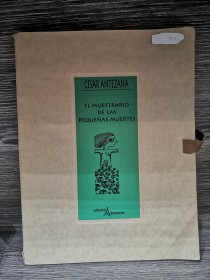 El muestrario de las pequeñas muertes ANTEZANA, CÉSAR - Imatroste