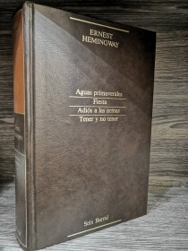 Narrativa completa (Tomo 1) HEMINGWAY, ERNEST - Seix Barral