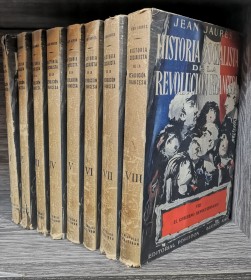 Historia socialista de la Revolución Francesa (8 tomos) JAURES, JEAN - Poseidón
