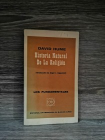 Historia natural de la religión HUME, DAVID - EUDEBA