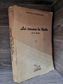 Así termina la noche REMARQUE, ERICH - Diana