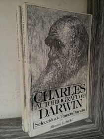Autobiografía (2 tomos) DARWIN, CHARLES - Alianza