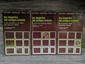 Los imperios del antiguo oriente (3 tomos) CASSIN, E. - BOTTERO, J. - Siglo XXI