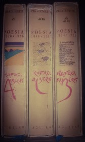 Poesía (3 tomos) Rafael Alberti - Aguilar 