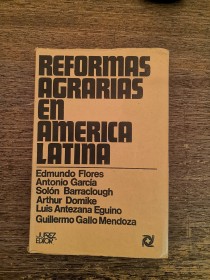 Reformas agrarias en América Latina AA. VV. - Juarez Editor