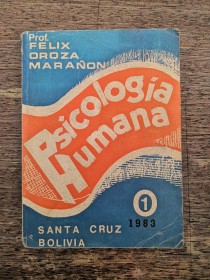 Psicología humana OROZA MARAÑON, FELIX - Santa Cruz (1983)