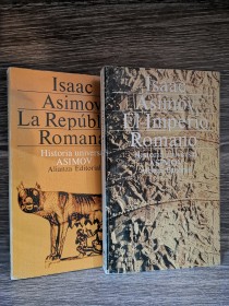 República e Imperio Romano (2 tomos) ASIMOV, ISAAC - Alianza