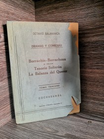 Borrachín-Borrachona - Tenorio Solterón - La balanza del querer SALAMANZA, OCTAVIO - Cochabamba 