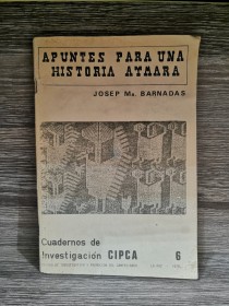 Apuntes para una historia aymara BARNADAS, JOSEP - CIPCA
