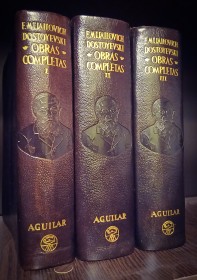 Obras completas (3 tomos) Dostoievski, Fiodor - Aguilar 