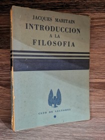 Introducción a la filosofía MARITAIN, JACQUES - Club de Lectores