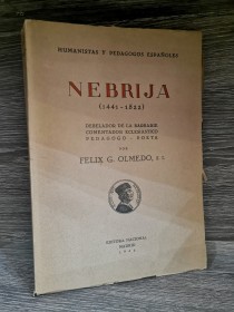 Nebrija (1441-1522) OLMEDO, FELIX - Editora Nacional