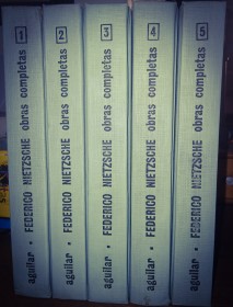 Obras completas (5 tomos) Nietszche, Friedrich - Aguilar 