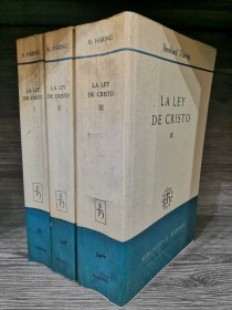 La ley de Cristo (3 tomos) HARING, BERNHARD - Herder