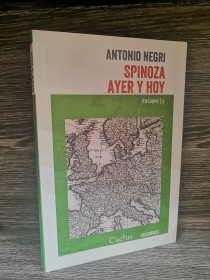 Spinoza ayer y hoy NEGRI, ANTONIO - Cactus