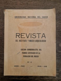 Revista del Instituto y Museo Arqueológico N°12 Univ. del Cuzco