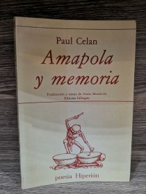 Amapola y memoria CELAN, PAUL - Hiperión