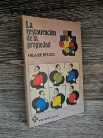 La restauración de la propiedad BELLOC, HILAIRE - Dictio