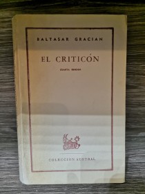 El criticón GRACIÁN, BALTASAR - Austral