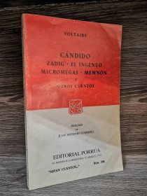 Cándido y otros cuentos VOLTAIRE - Porrúa