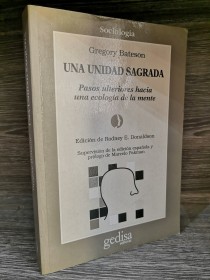 Una unidad sagrada BATESON, GREGORY - Gedisa