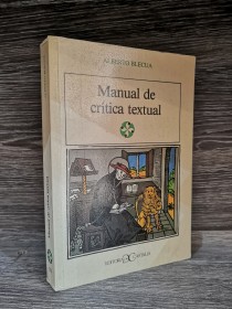 Manual de crítica textual BLECUA, ALBERTO - Castalia