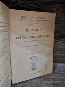 Historia de la literatura española ESTRELLA GUTIERREZ, FERMÍN - Kapelusz
