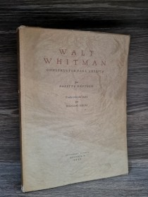 Walt Whitman. Constructor para América DEUTSCH, BABETTE - Séneca
