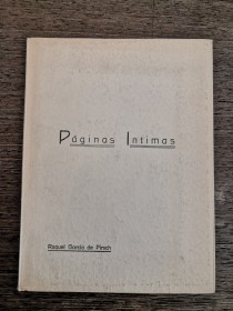 Páginas íntimas GARCÍA DE PIRSCH, RAQUEL